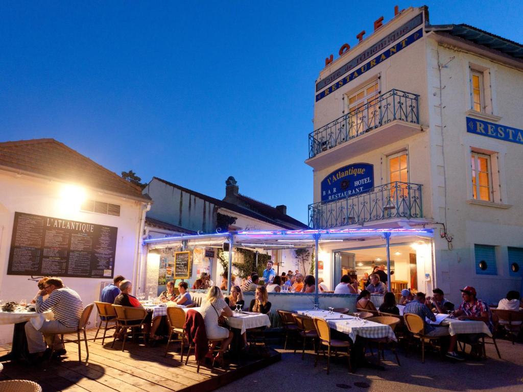 Hotel De L'Atlantique La Tranche-sur-Mer Eksteriør billede