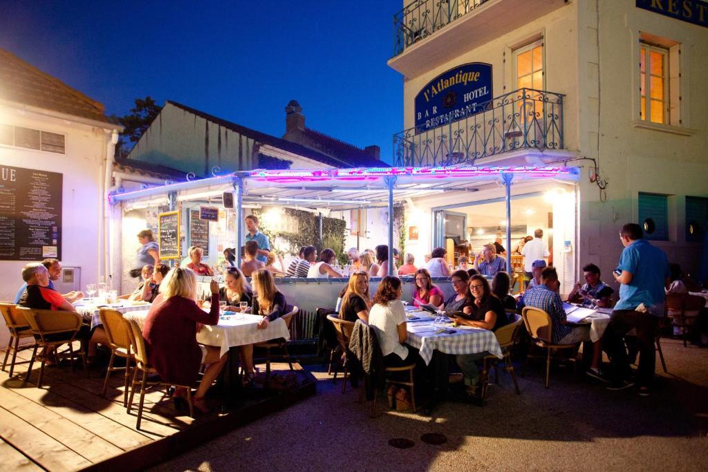 Hotel De L'Atlantique La Tranche-sur-Mer Eksteriør billede